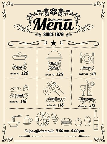 Detail Menu Design Background Nomer 43