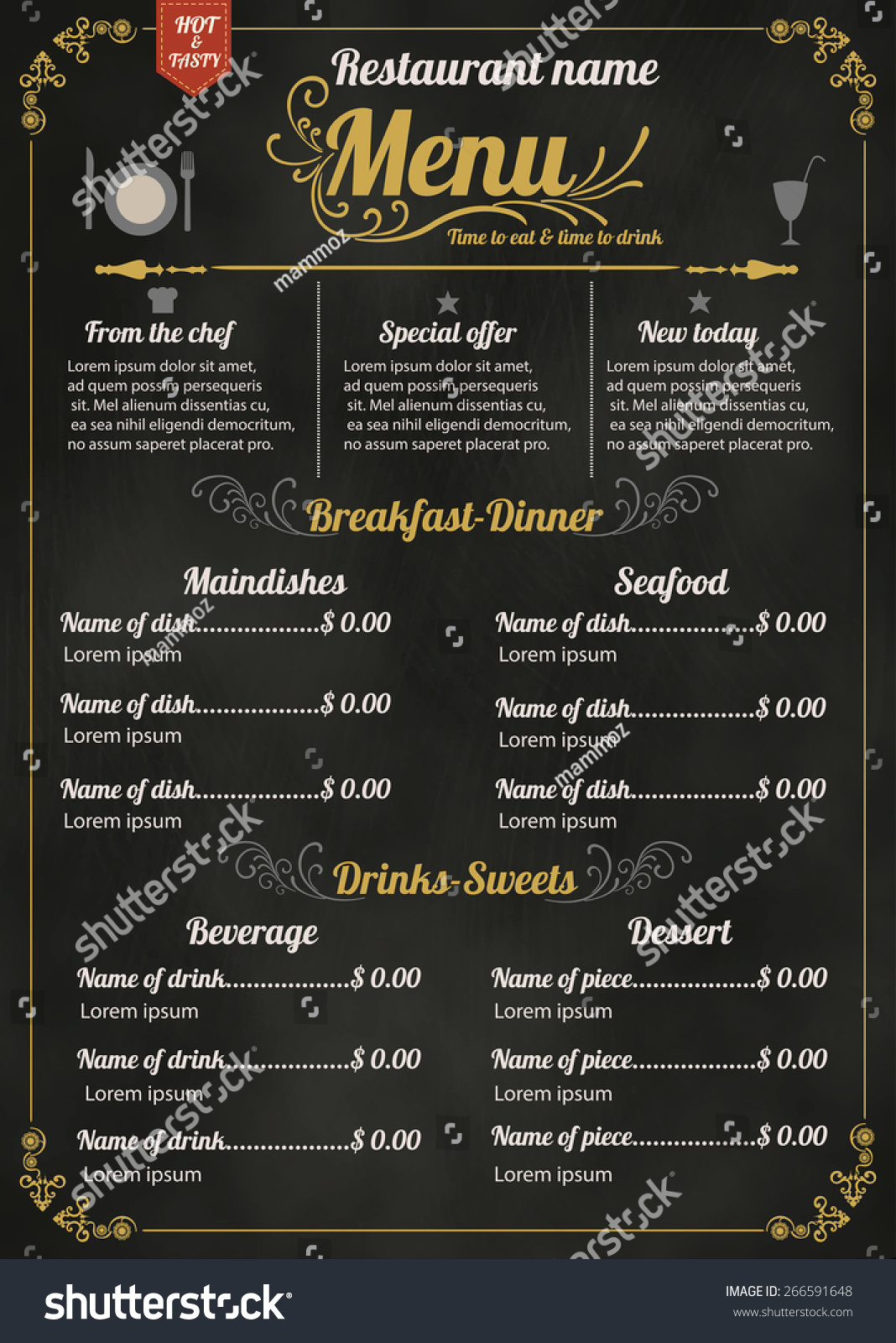 Detail Menu Design Background Nomer 54