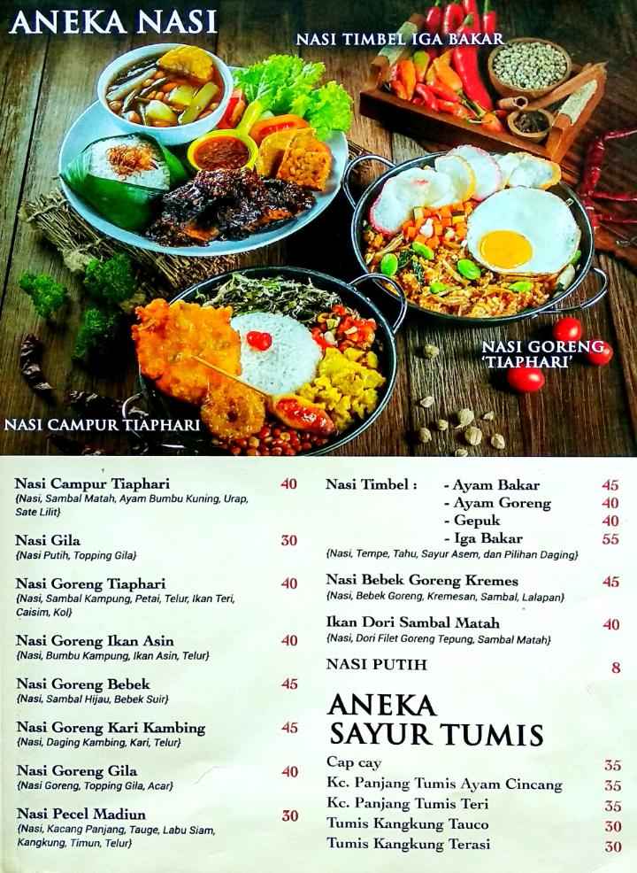 Detail Menu Makan Malam Restoran Nomer 13