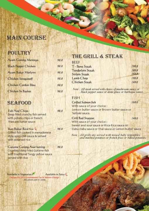 Detail Menu Makan Malam Restoran Nomer 37