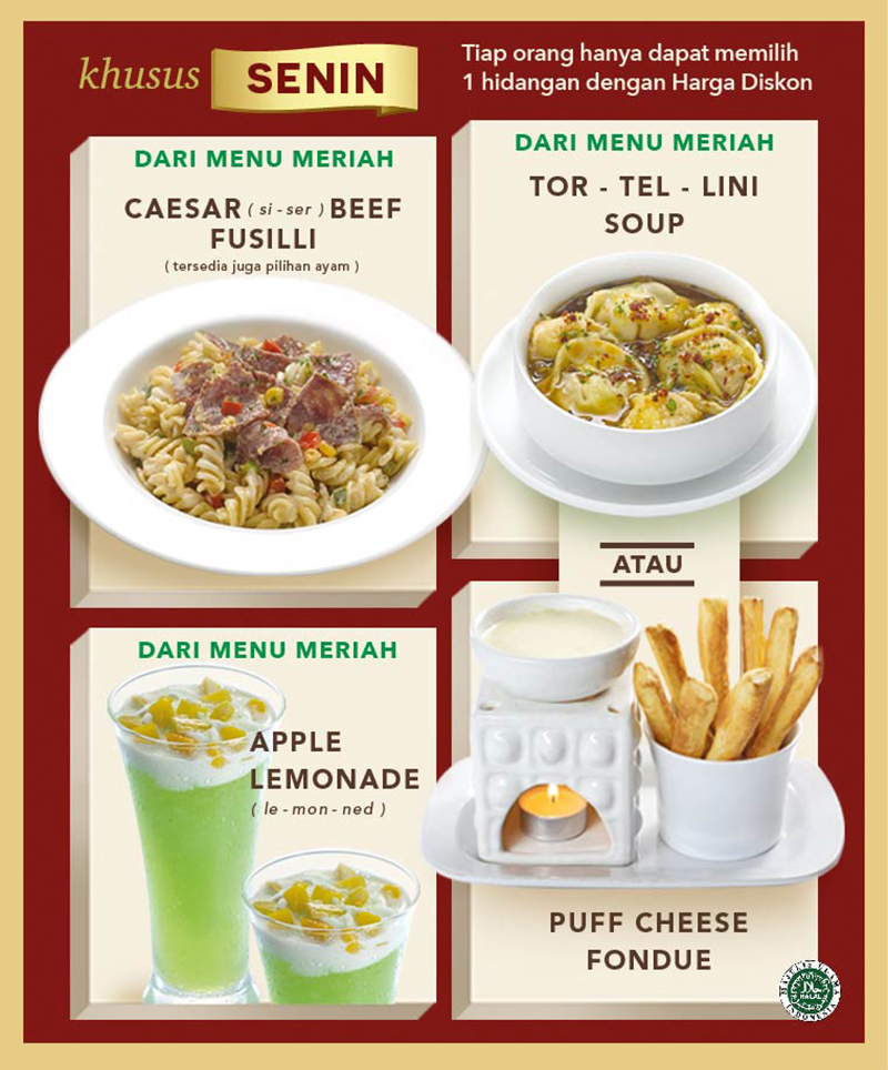 Detail Menu Makan Siang Pizza Hut Nomer 17