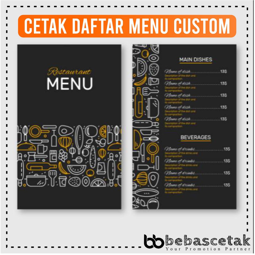 Detail Menu Makanan Dan Minuman Di Cafe Nomer 43