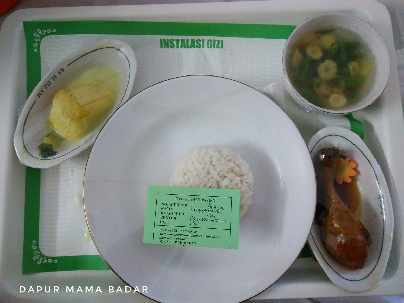 Detail Menu Makanan Rumah Sakit Indonesia Nomer 7