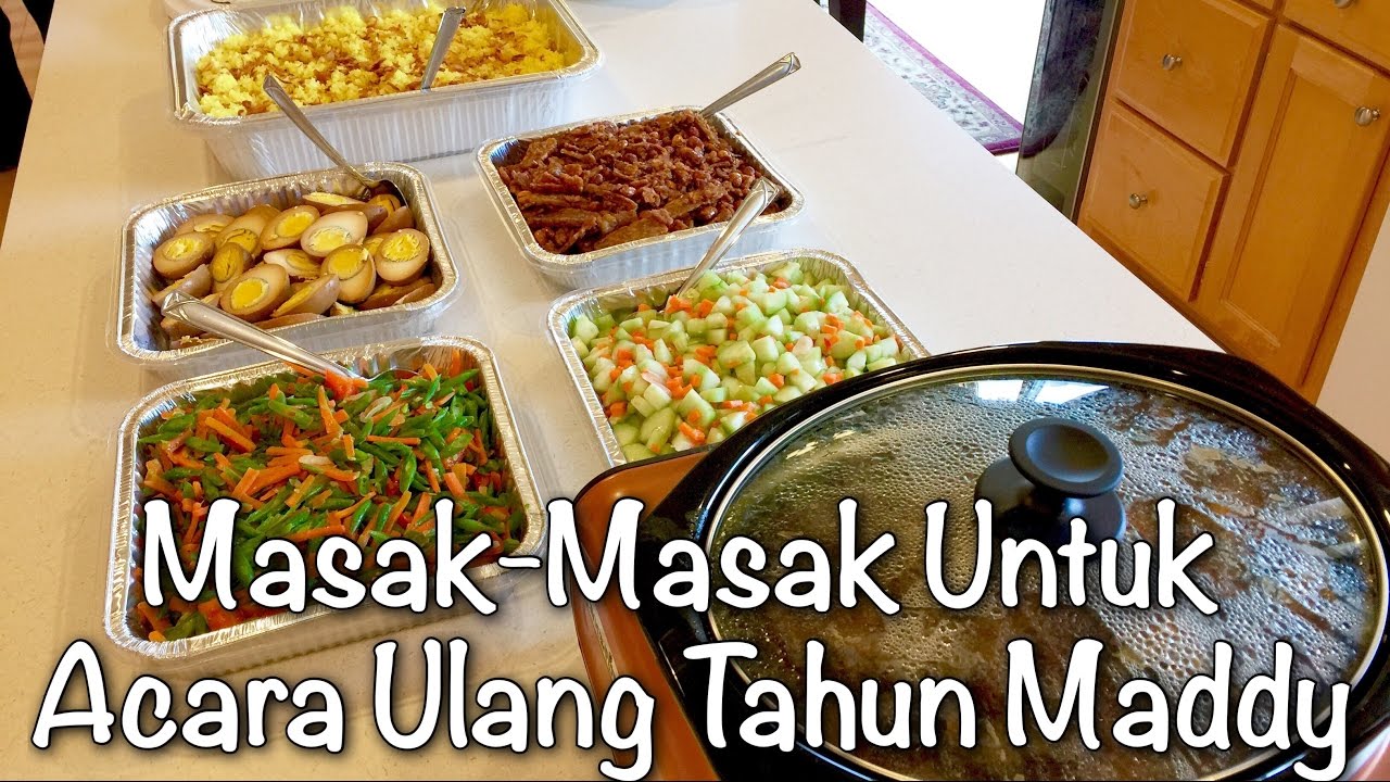 Menu Makanan Ulang Tahun Sederhana Di Rumah - KibrisPDR