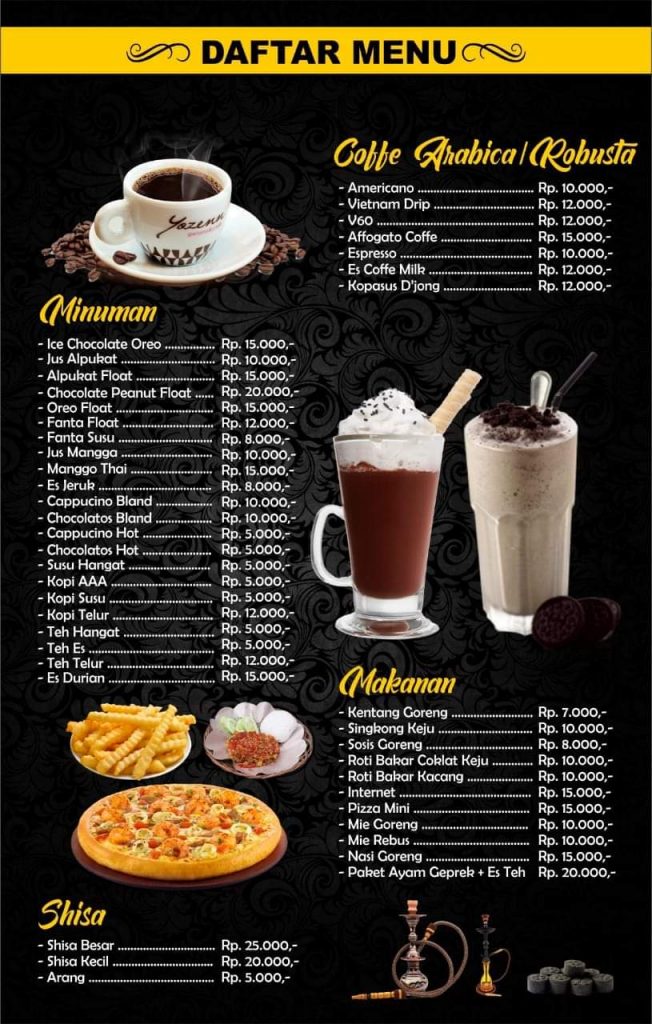 Detail Menu Minuman Di Cafe Nomer 20