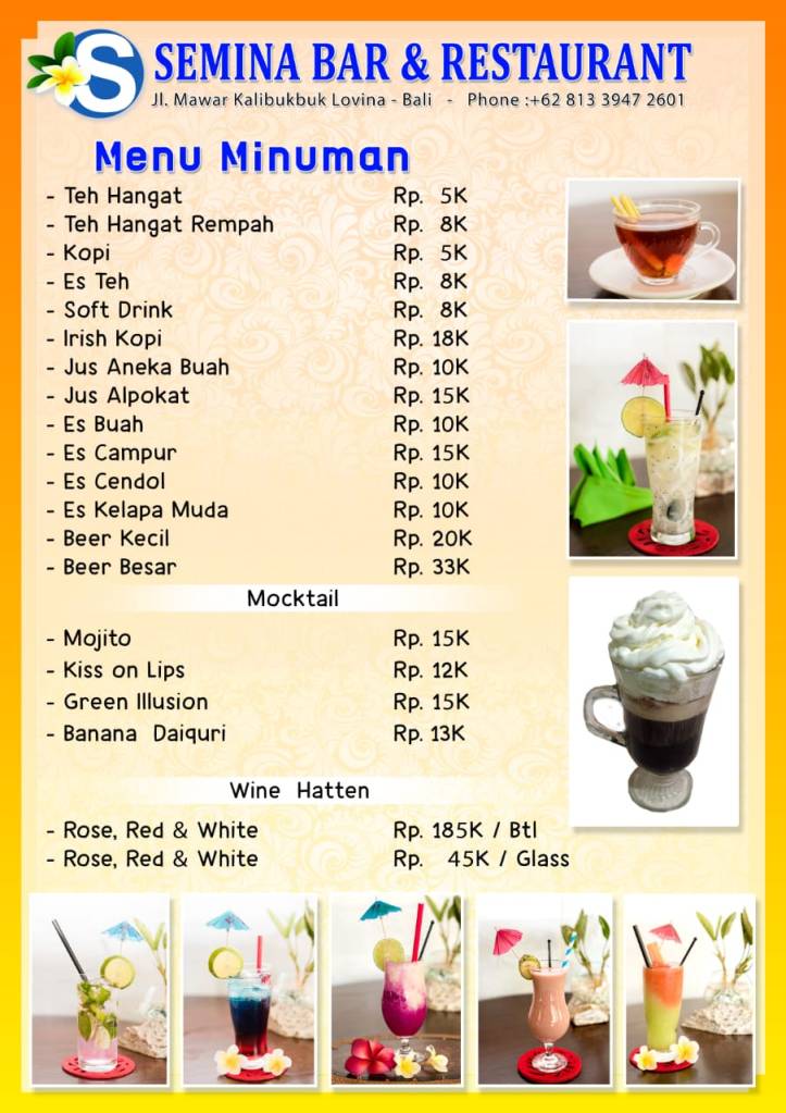 Detail Menu Minuman Restoran Nomer 16