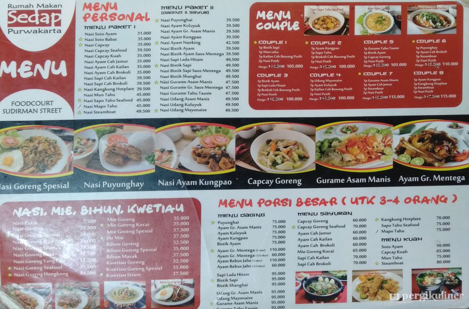 Detail Menu Rumah Makan Nomer 19