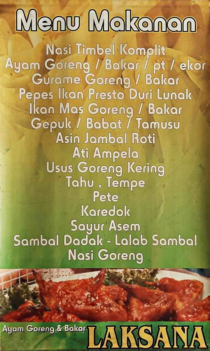 Detail Menu Rumah Makan Nomer 39