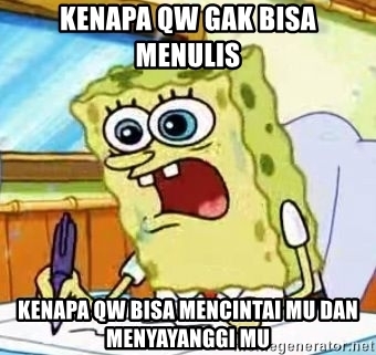 Detail Menulis Gambar Spongebob Nomer 46