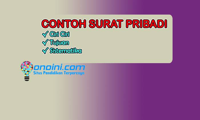 Detail Menulis Surat Pribadi Nomer 44