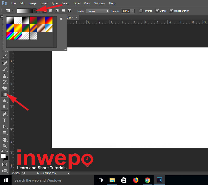 Detail Menyatukan Gambar Dengan Gradient Di Photoshop Nomer 50