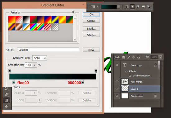 Detail Menyatukan Gambar Dengan Gradient Di Photoshop Cs3 Nomer 35