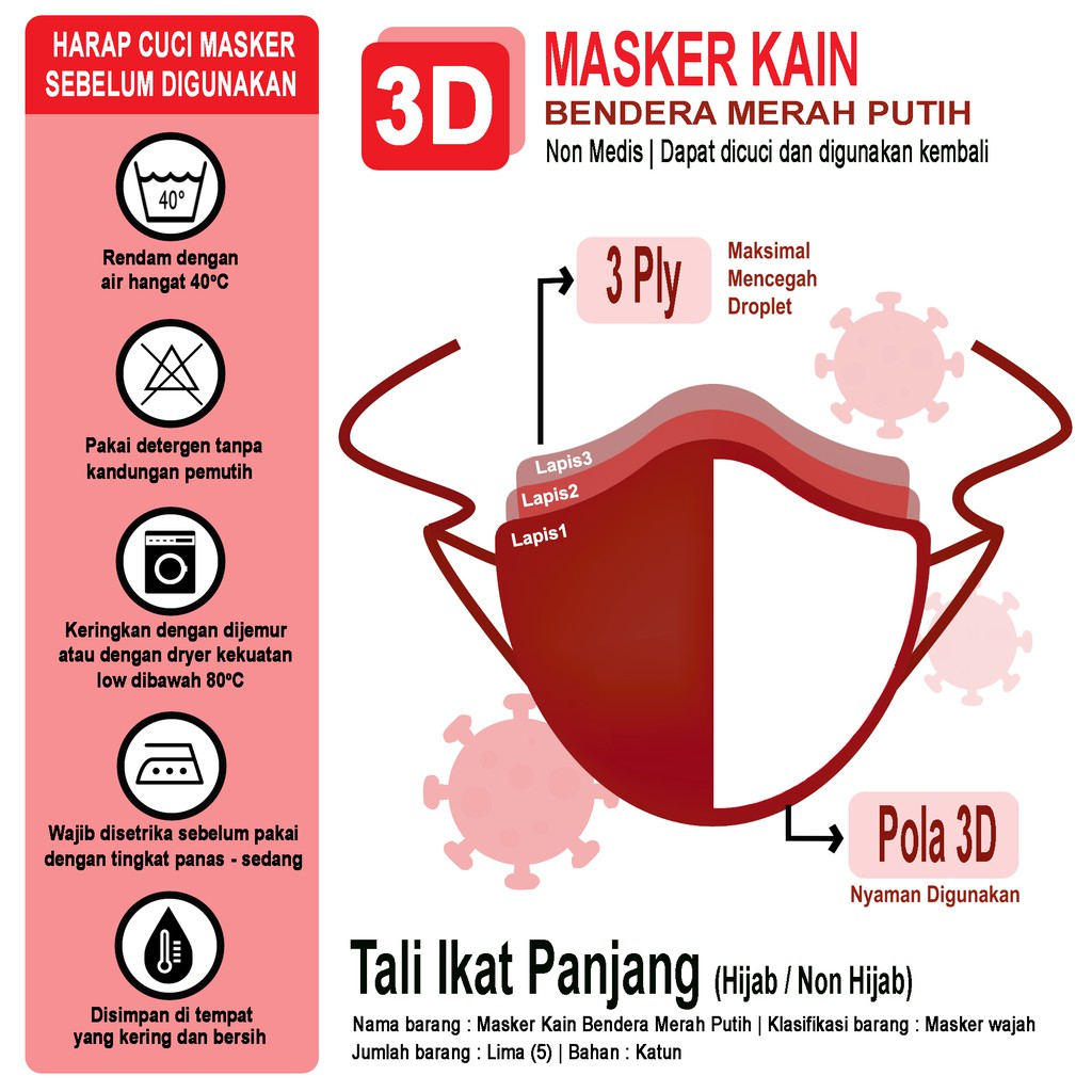 Detail Merah Putih 3d Nomer 48