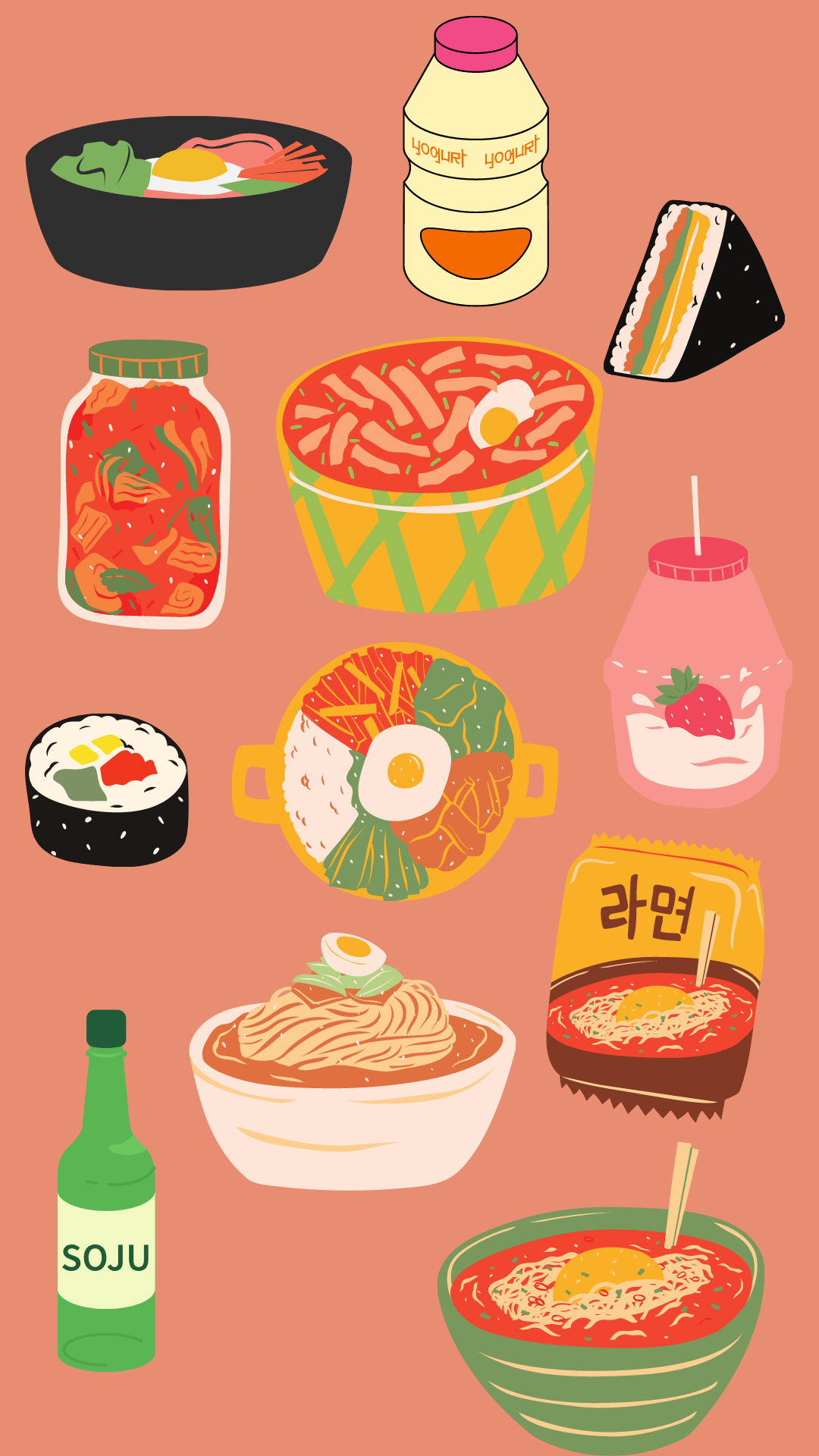 Detail Korean Food Wallpaper Nomer 43