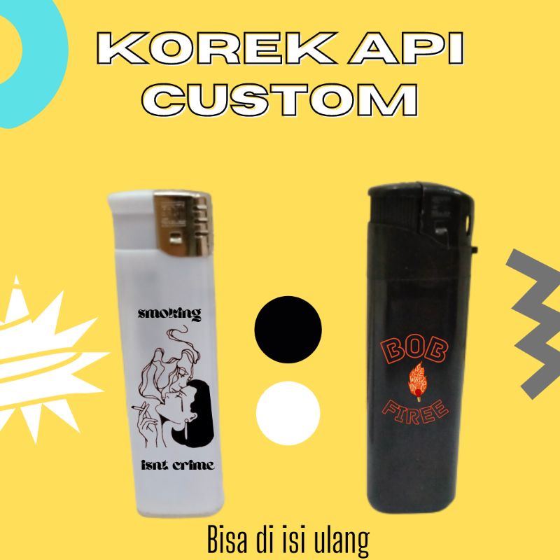 Detail Korek Api Custom Nomer 33