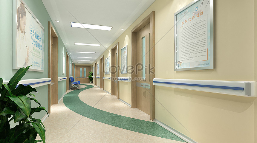 Detail Koridor Rumah Sakit Nomer 4