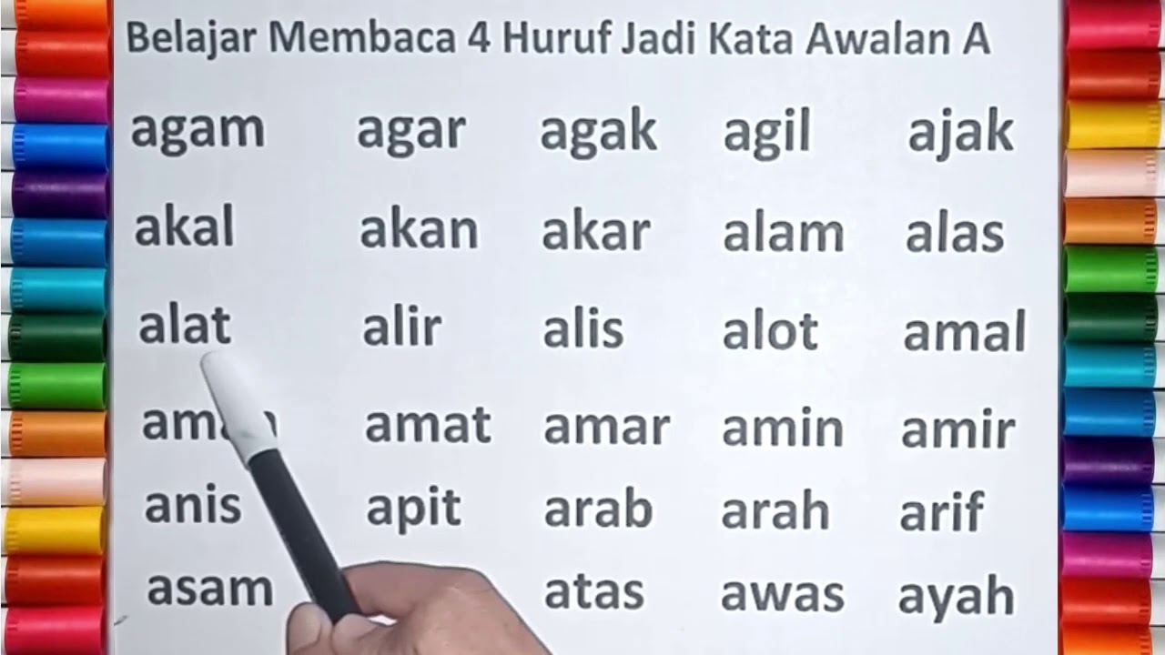 Detail Kosa Kata Belajar Membaca Nomer 13