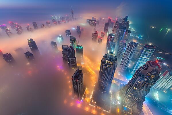 Detail Kota Dubai Di Malam Hari Nomer 47