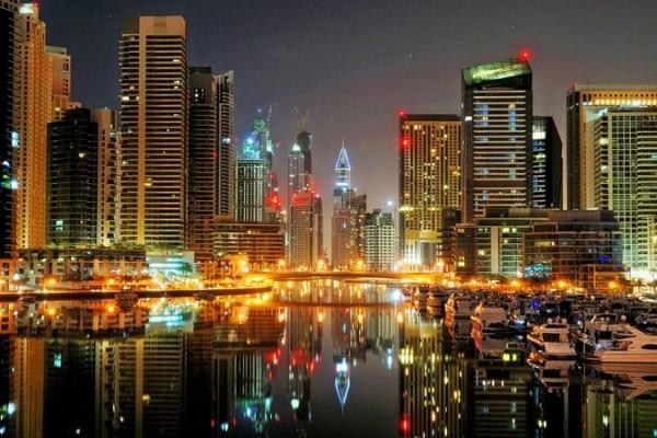 Detail Kota Dubai Malam Hari Nomer 39