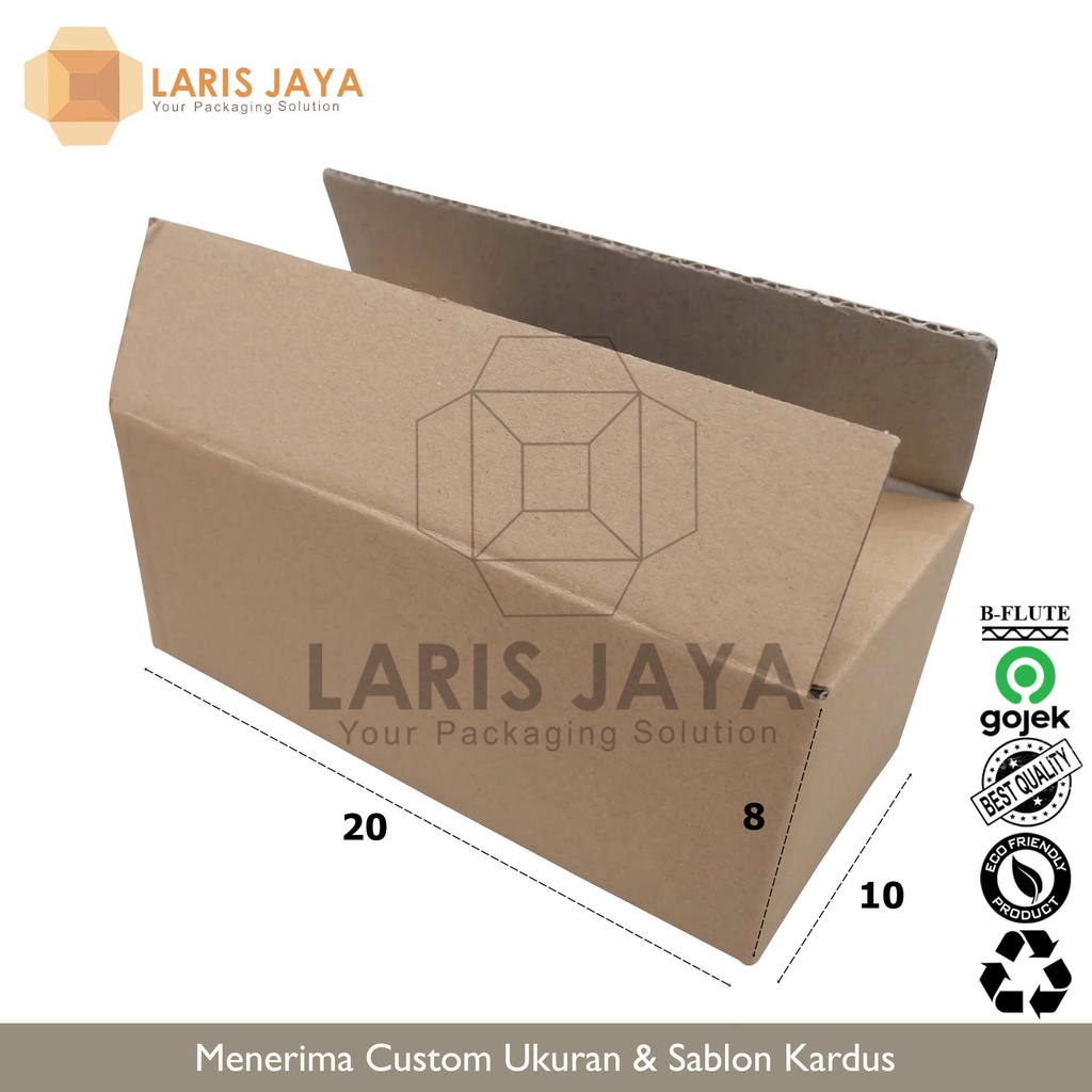 Detail Kotak Box Kardus Nomer 22