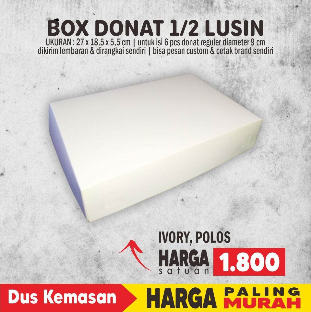 Detail Kotak Donat Polos Nomer 33