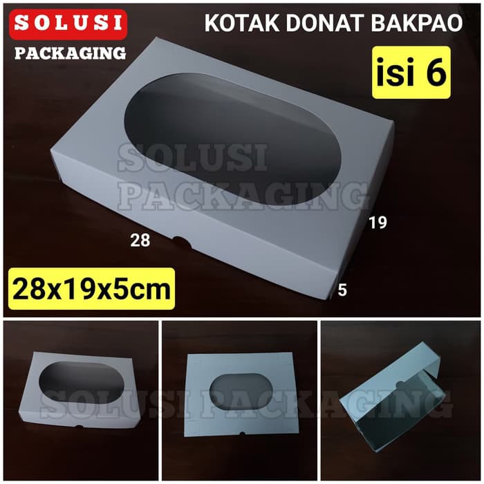 Detail Kotak Donat Polos Nomer 40