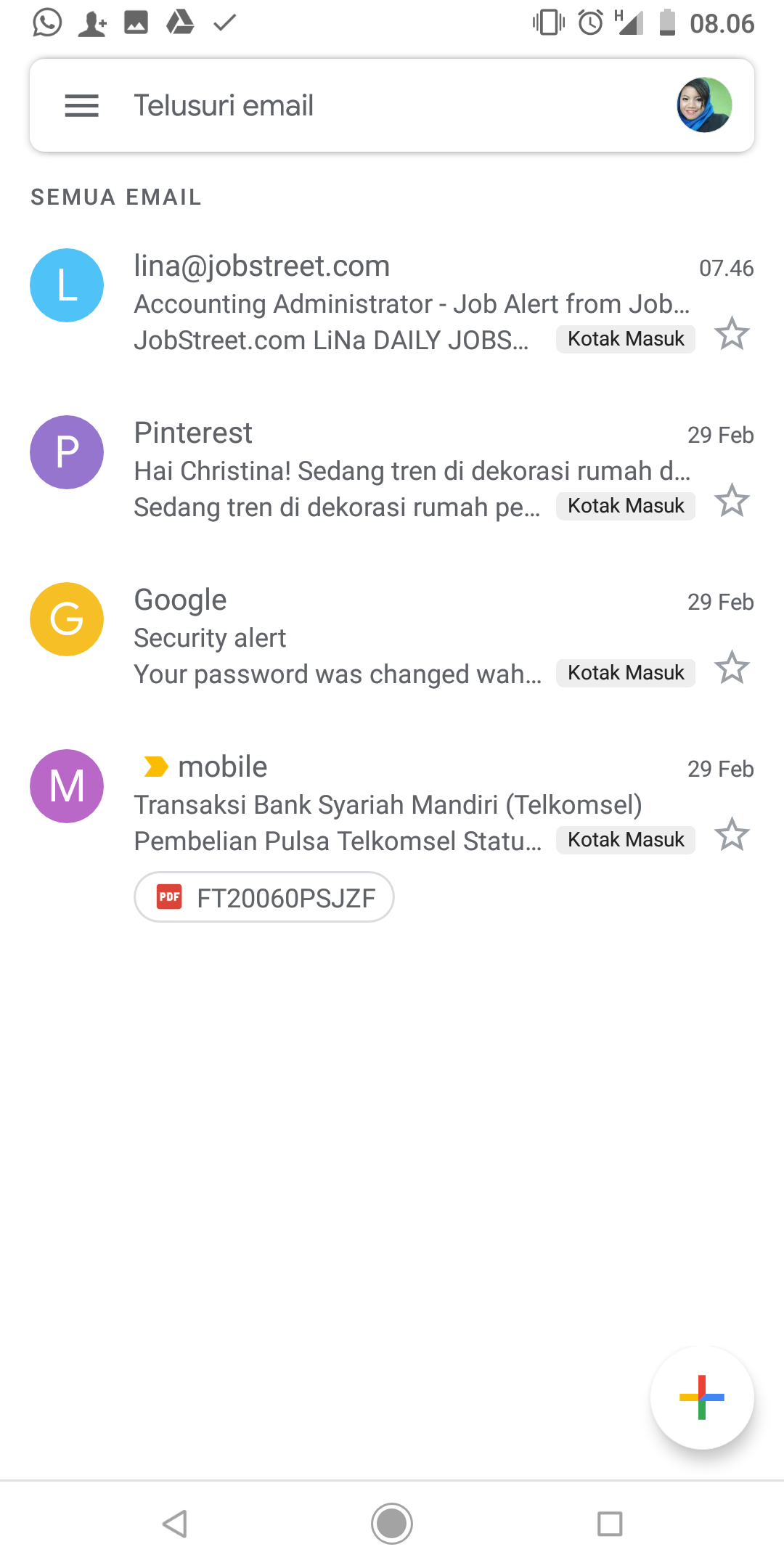 Detail Kotak Keluar Gmail Nomer 7