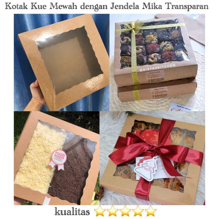 Detail Kotak Kue Transparan Nomer 4