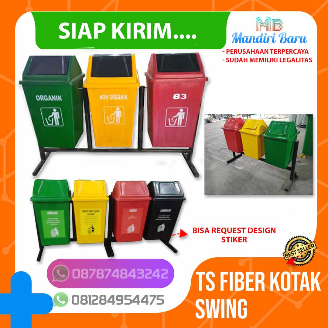 Detail Kotak Sampah 3 Warna Nomer 37