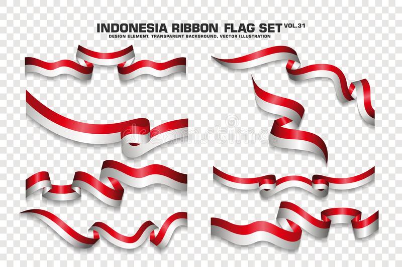 Detail Merah Putih Ribbon Nomer 16