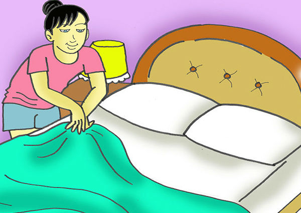 Detail Merapikan Tempat Tidur Clipart Nomer 7