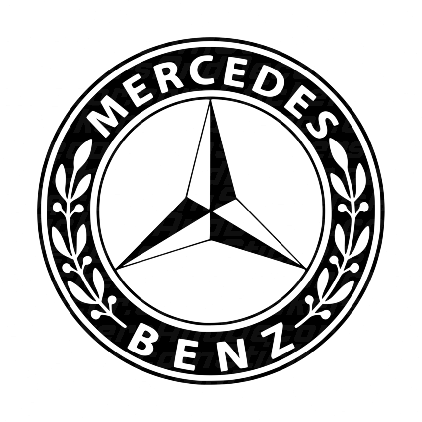 Detail Mercedes Benz Logo White Nomer 51