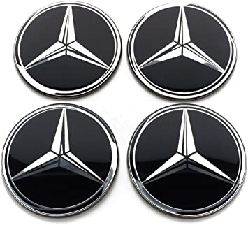 Detail Mercedes Centre Cap Stickers Nomer 15