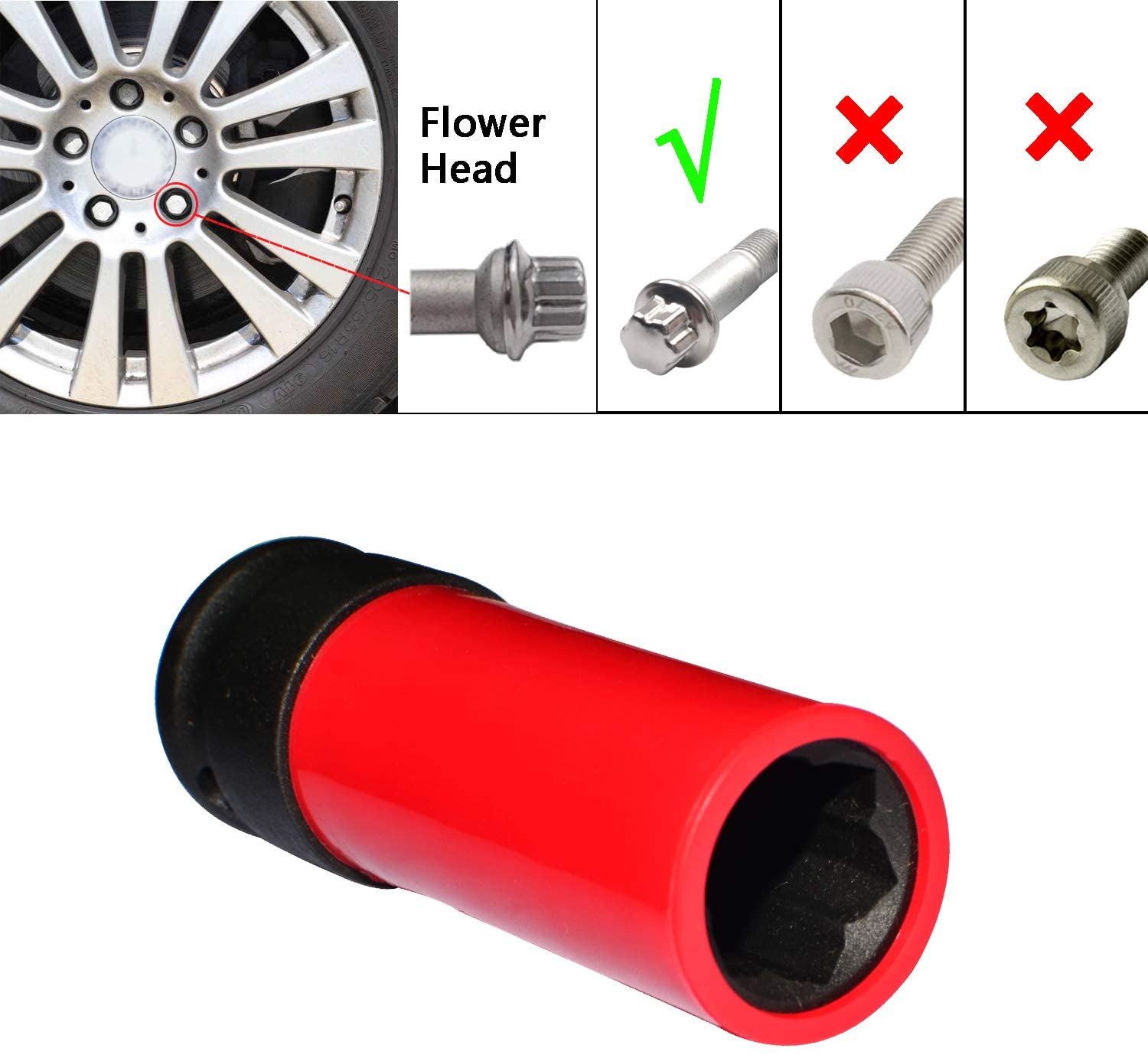 Detail Mercedes Flower Socket Nomer 13