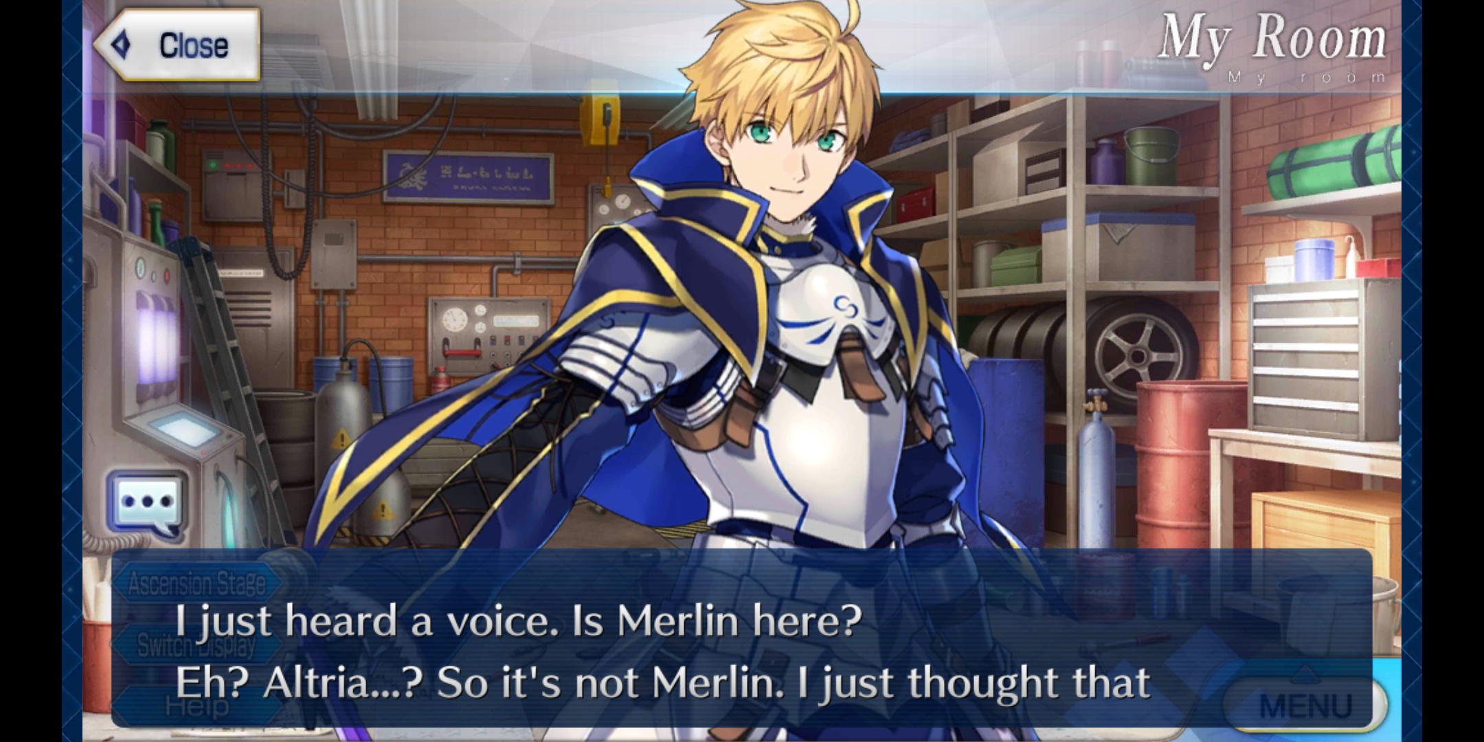Detail Merlin Fate Prototype Nomer 22