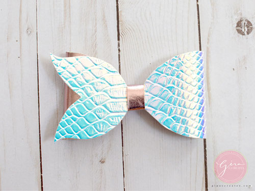 Detail Mermaid Bow Template Free Nomer 22