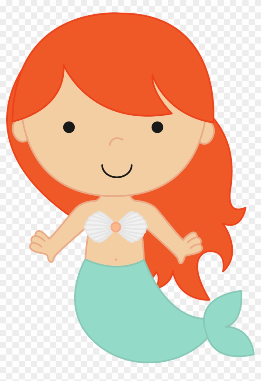 Detail Mermaid Clipart Images Nomer 25