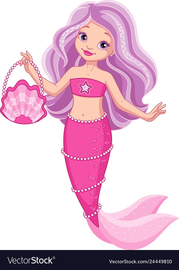 Detail Mermaid Clipart Images Nomer 43