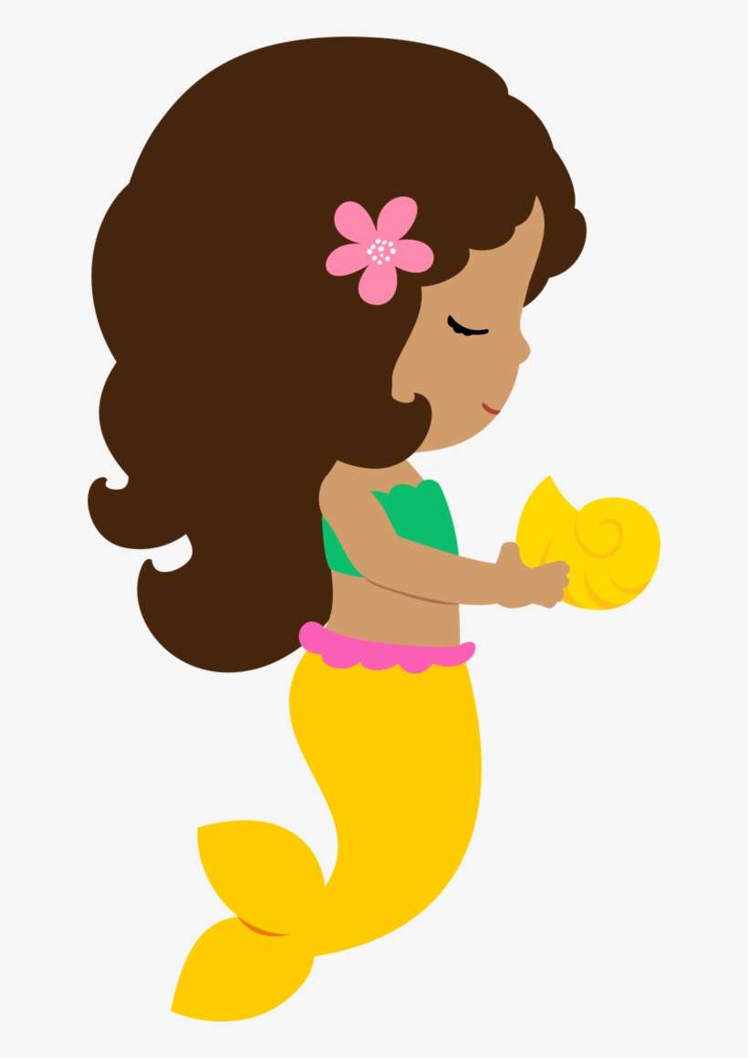 Detail Mermaid Clipart Png Nomer 9