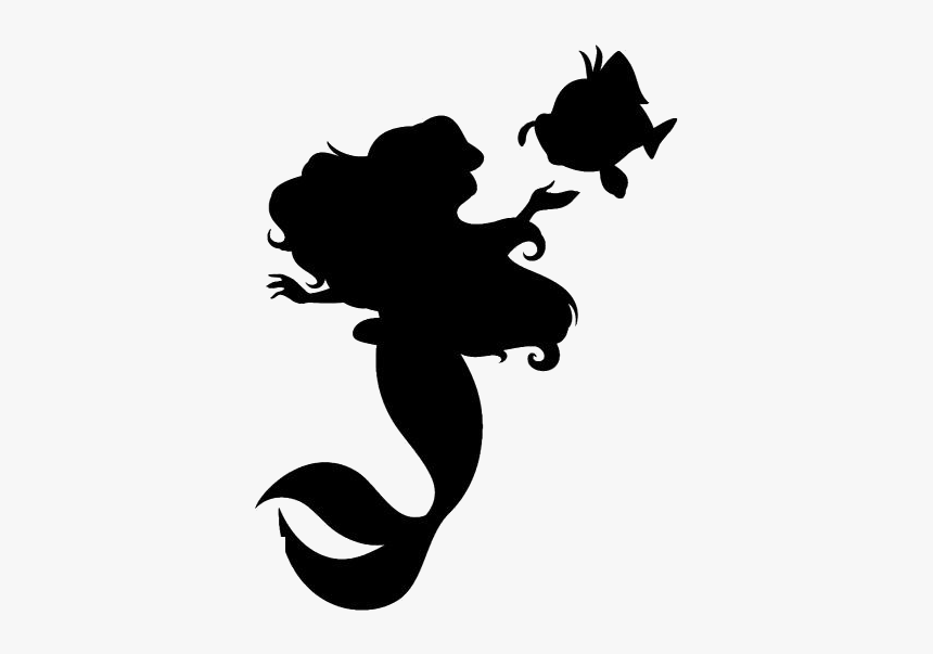 Download Mermaid Clipart Silhouette Nomer 52