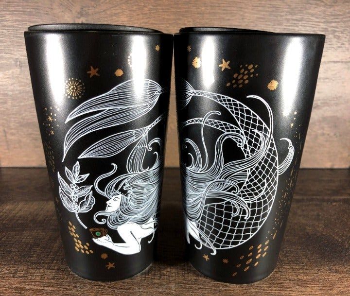 Detail Mermaid Coffee Mug Starbucks Nomer 12