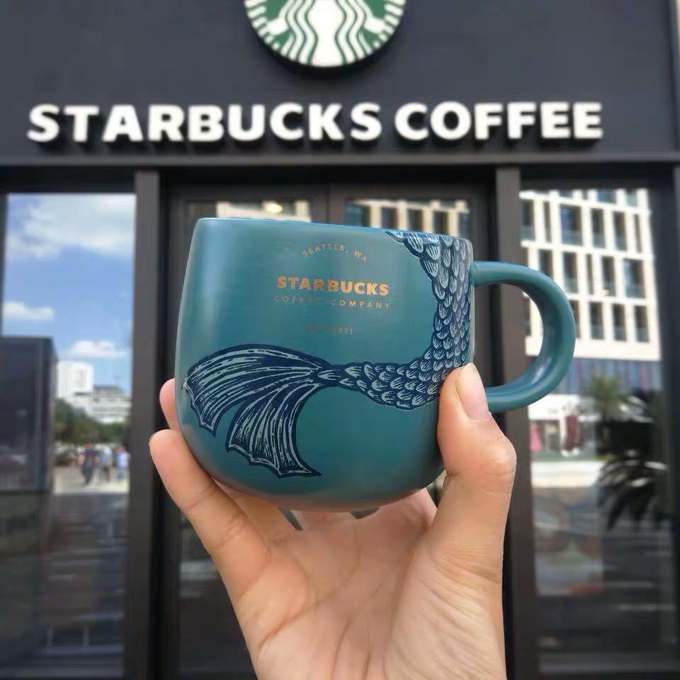 Detail Mermaid Coffee Mug Starbucks Nomer 53
