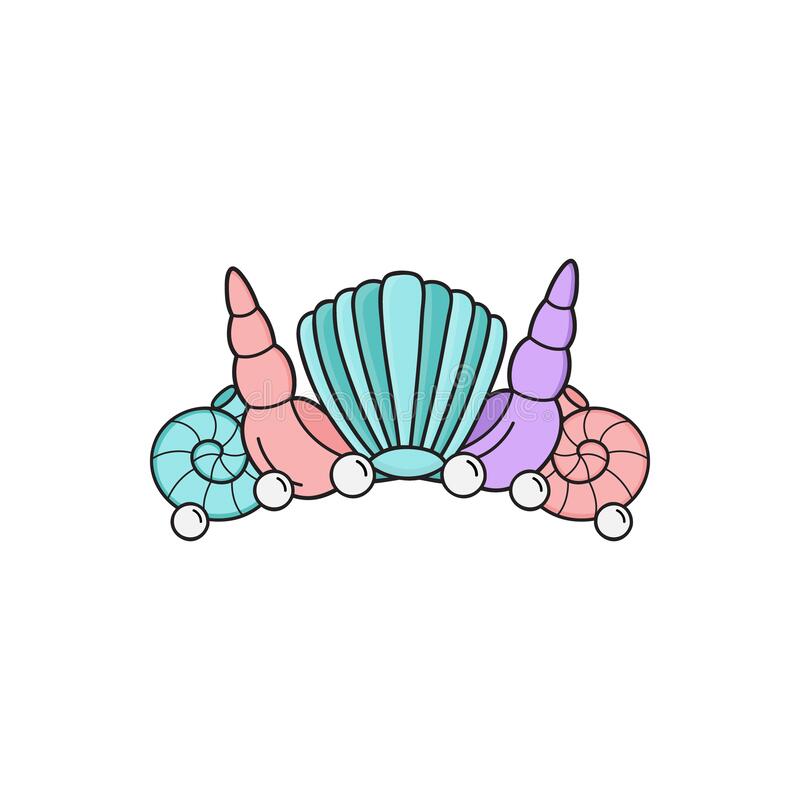 Mermaid Crown Clipart - KibrisPDR