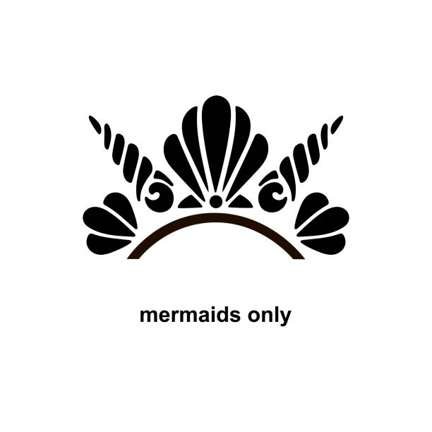 Detail Mermaid Crown Clipart Nomer 6