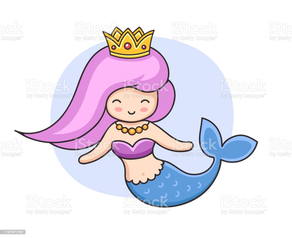 Detail Mermaid Crown Clipart Nomer 52