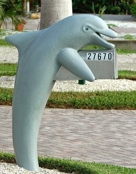 Detail Mermaid Mailbox Statue Nomer 21