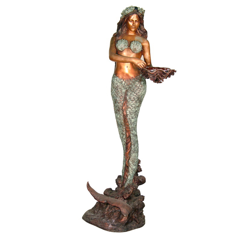 Detail Mermaid Mailbox Statue Nomer 36