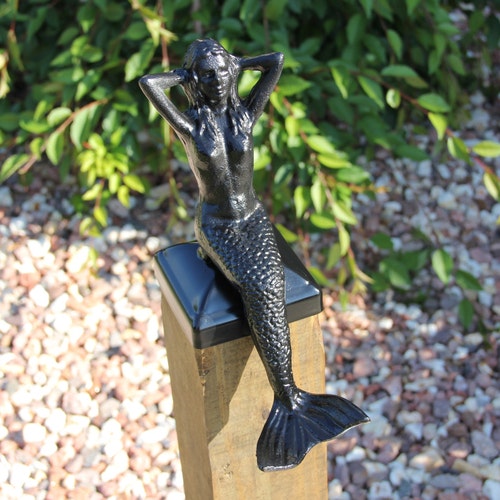 Detail Mermaid Mailbox Statue Nomer 43