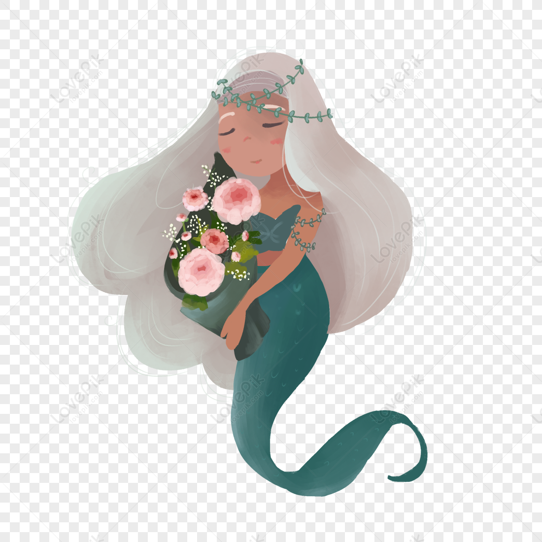 Detail Mermaid Png Free Nomer 52