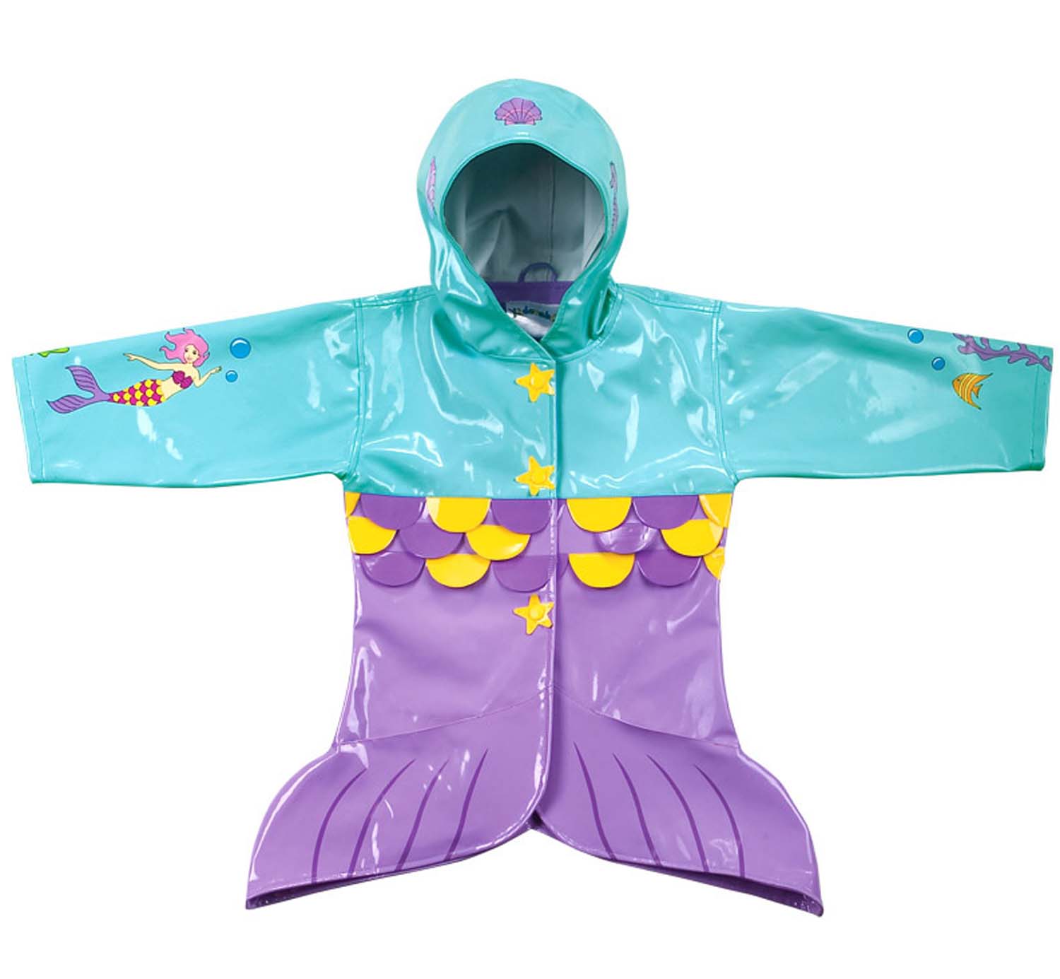 Detail Mermaid Raincoat Nomer 44